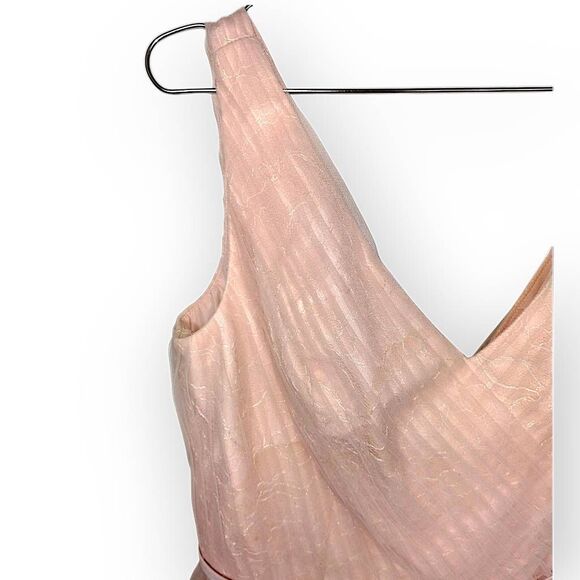 White by Vera Wang Womens Dress Sz 14 Pink Tulle Bubble Bridesmaid Prom Ballet - Picture 4 of 11